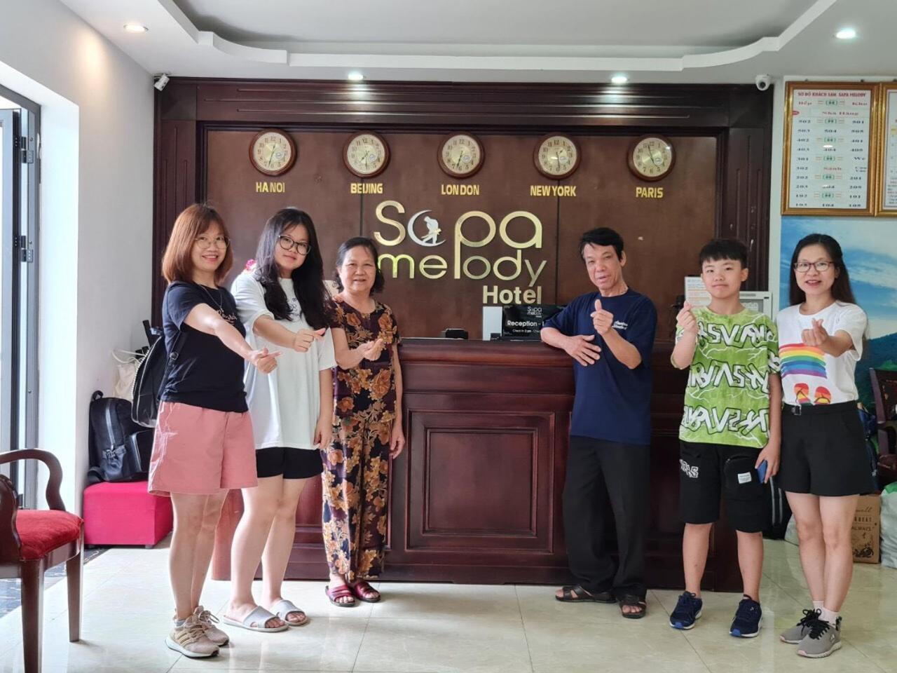Sapa Melody Hotel Bagian luar foto