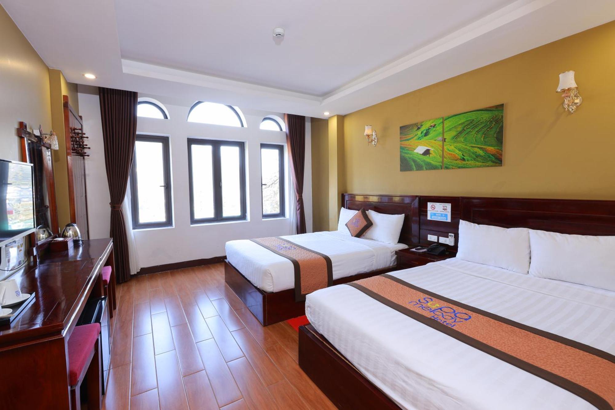 Sapa Melody Hotel Bagian luar foto
